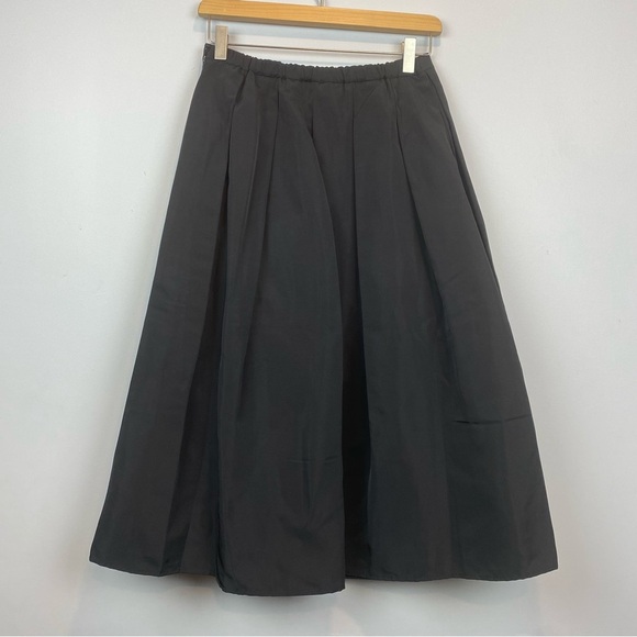 Lord & Taylor • 424 Fifth taffeta pleated midi skirt - Picture 3 of 11